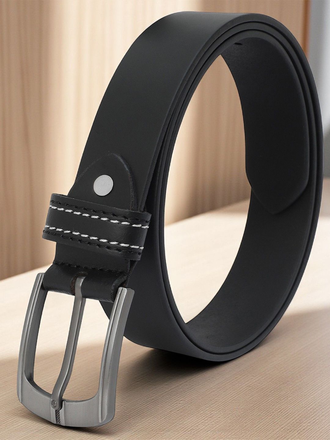 The Roadster Lifestyle Co Men Genuine Leather Formal Belt-image-49