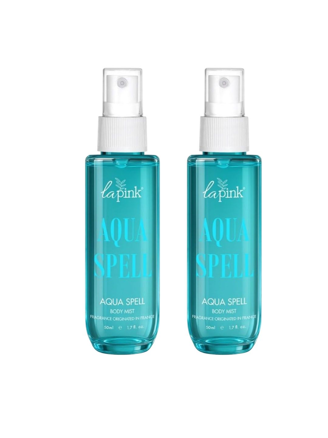 La Pink Set Of 2 Aqua Spell Long Lasting Body Mist Spray - 50 ml Each-picture-53