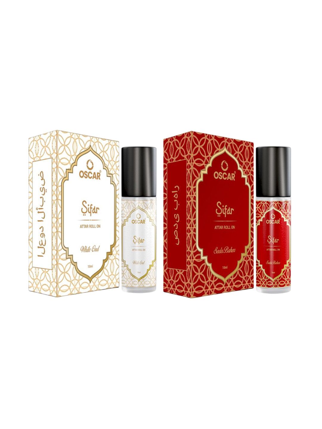 OSCAR Set Of 2 White Oud & Sadabahar Alcohol-Free Roll On Attar - 10 ml Each-image-25