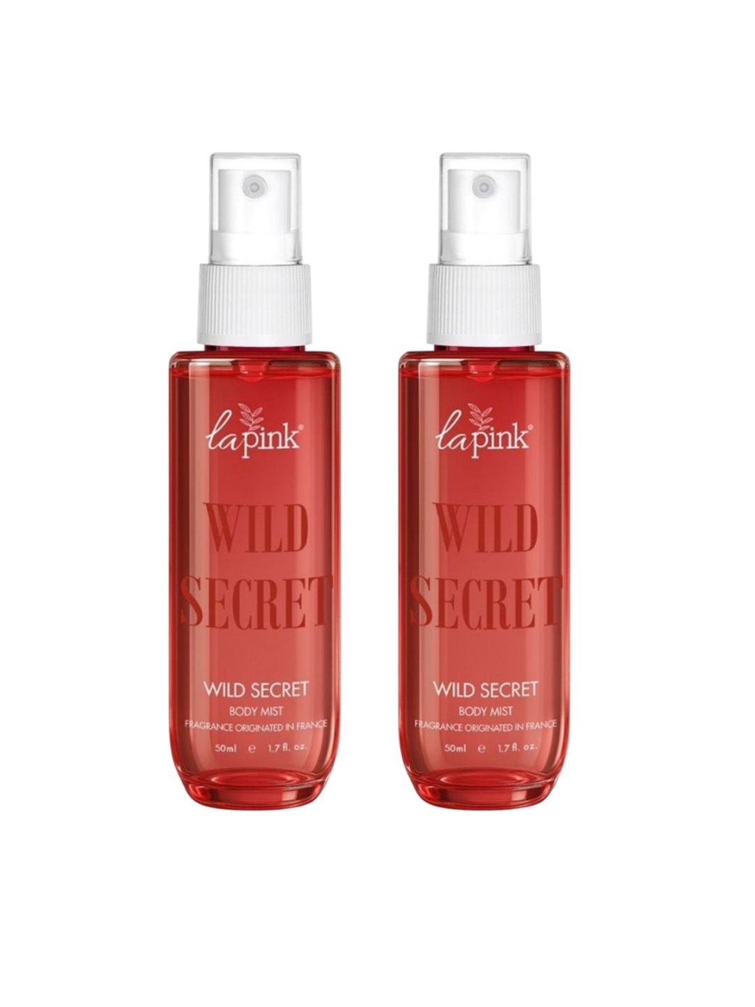 La Pink Set Of 2 Wild Secret Long Lasting Body Mist Spray - 50 ml Each-picture-30