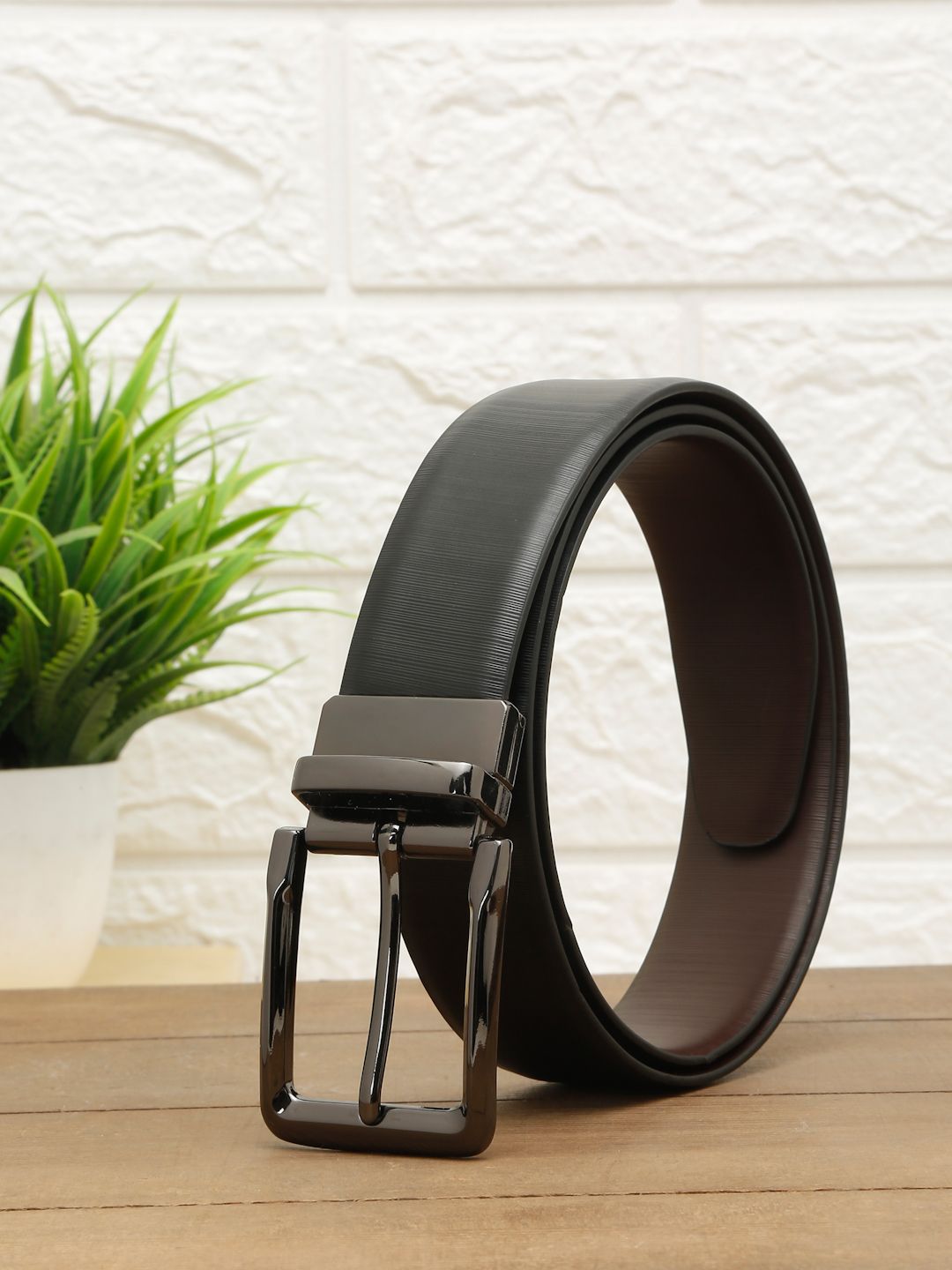 TYBELT Men Textured Leather Reversible Belt-picture-21