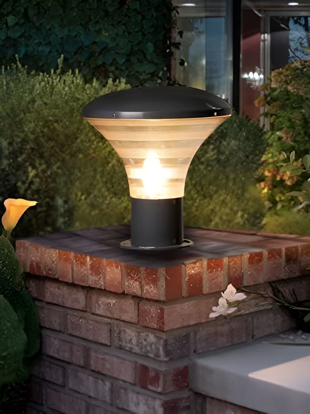 KINIS Grey Modern Shape Gate & Garden Light Outdoor Lamp-picture-43