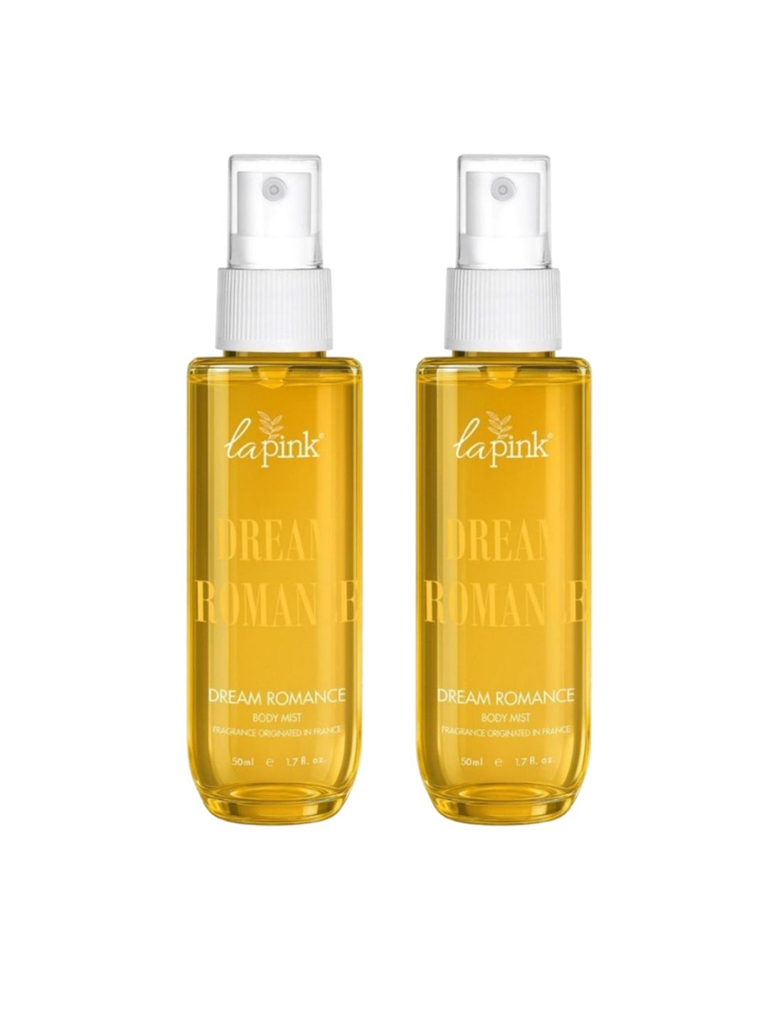 La Pink Set Of 2 Dream Romance Long Lasting Body Mist Spray - 50 ml Each-picture-29