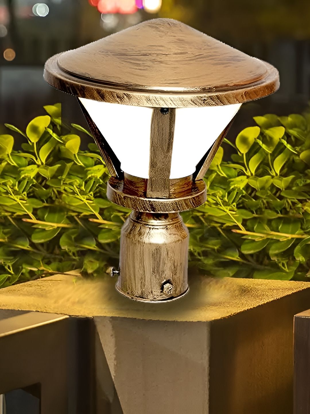 KINIS Brown Modern Shape Gate & Garden Outdoor Lamps-image-35