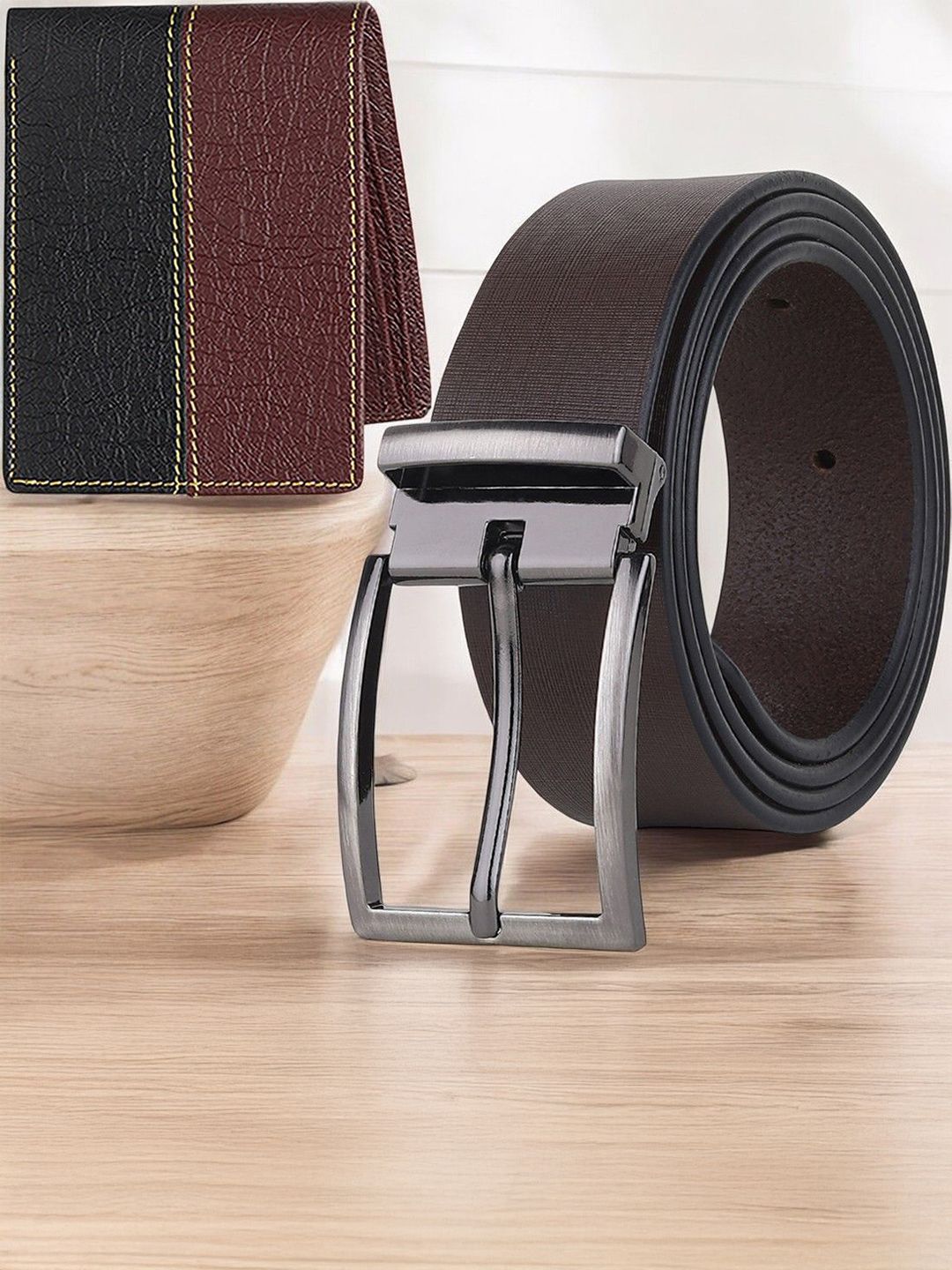 Provogue Men Wallet and Belts Accessory Gift Set Of Wallet and Belt-picture-54