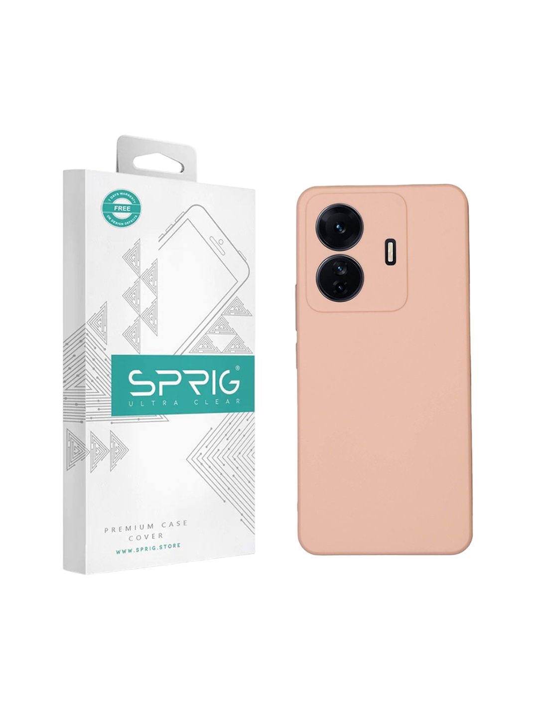 SPRIG Unisex Solid IQOO Z6 Pro 5G Impact Resistant Back Case-picture-18