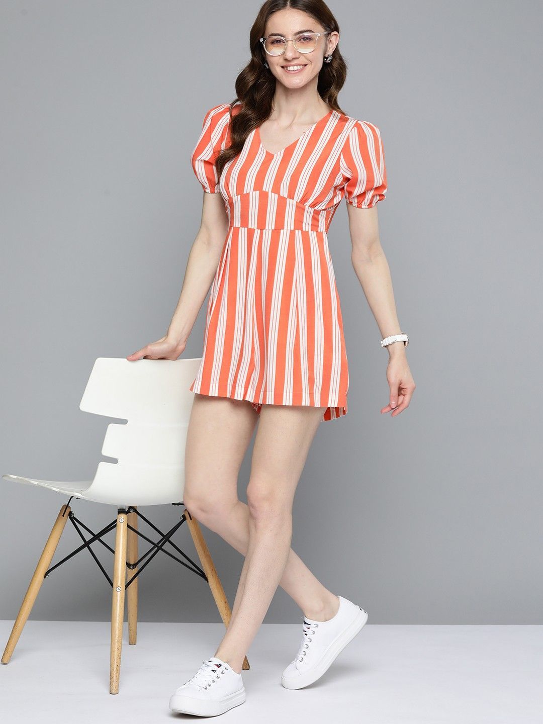 ANJIR Women Striped Playsuit-picture-54