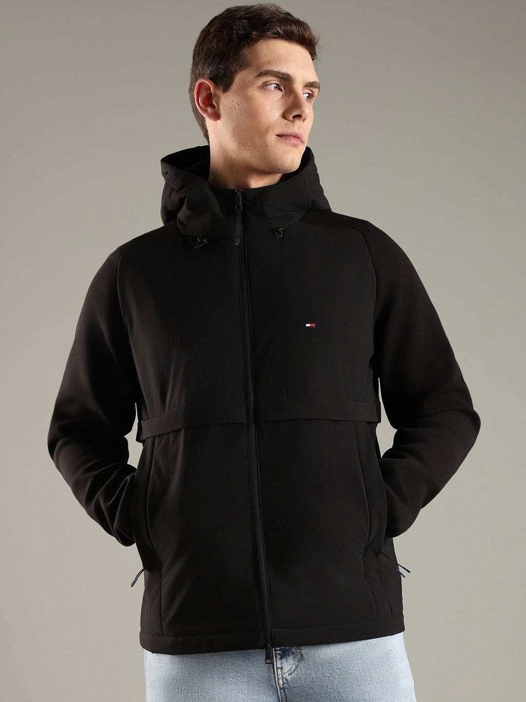 Tommy Hilfiger Regular Fit Bomber Cotton Jacket-image-26
