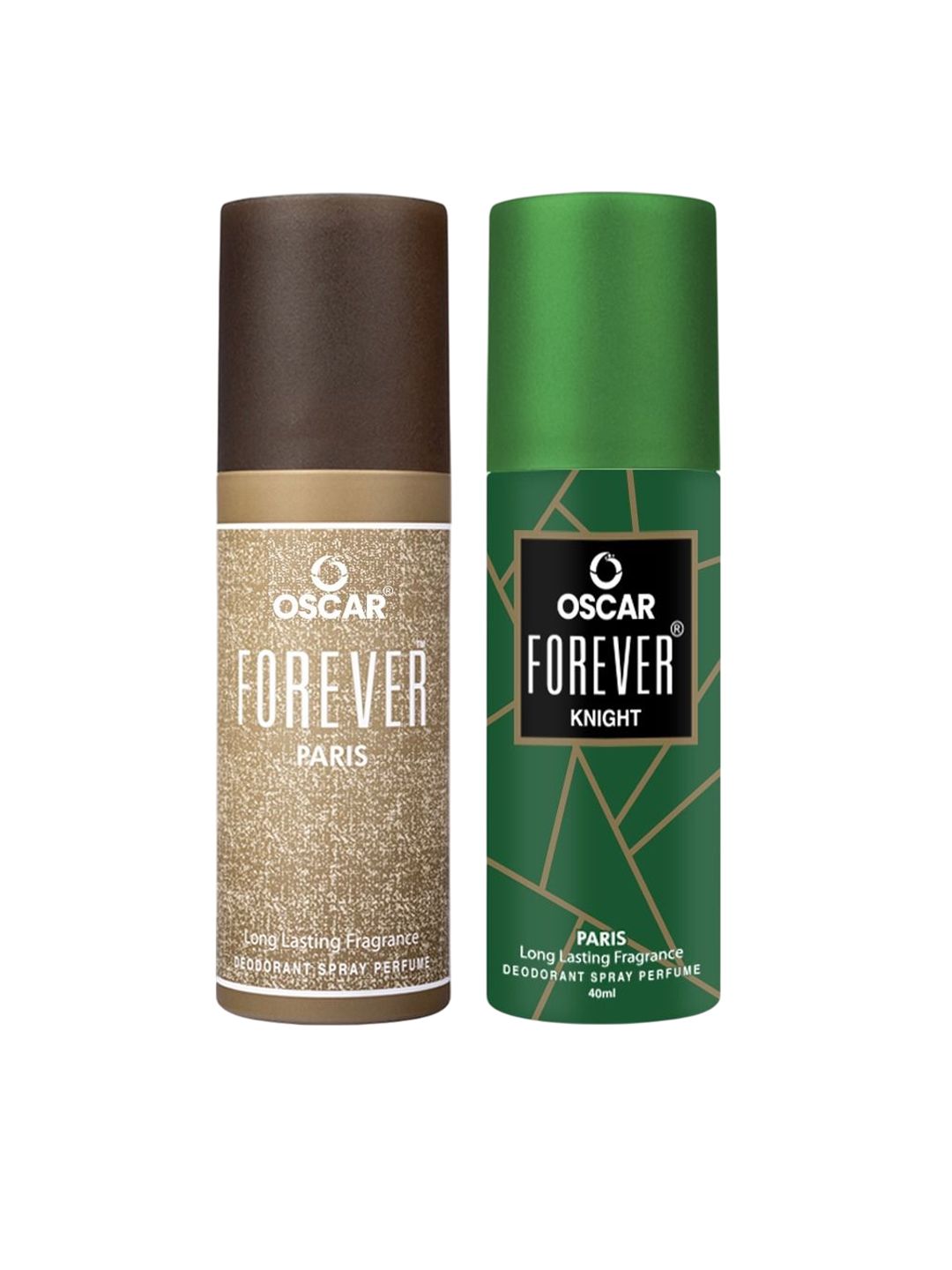OSCAR Set Of 2 Forever Paris & Knight Long-Lasting Deodorants Body Spray - 40 ml Each-image-15
