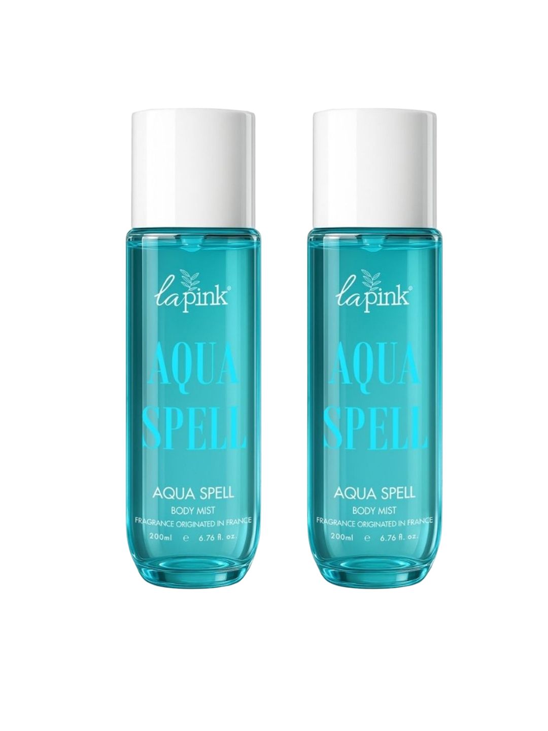 La Pink Set Of 2 Aqua Spell Long Lasting Body Mist Spray - 200 ml Each-picture-10