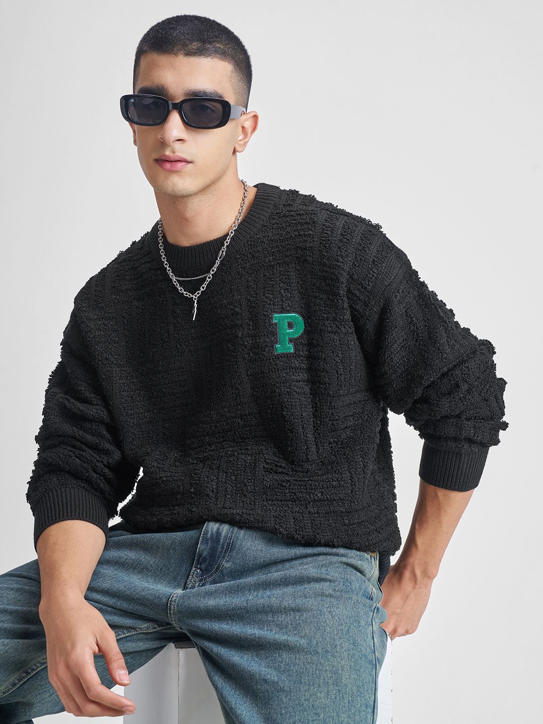 HIGHLANDER Men Cable Knit Pullover-picture-41