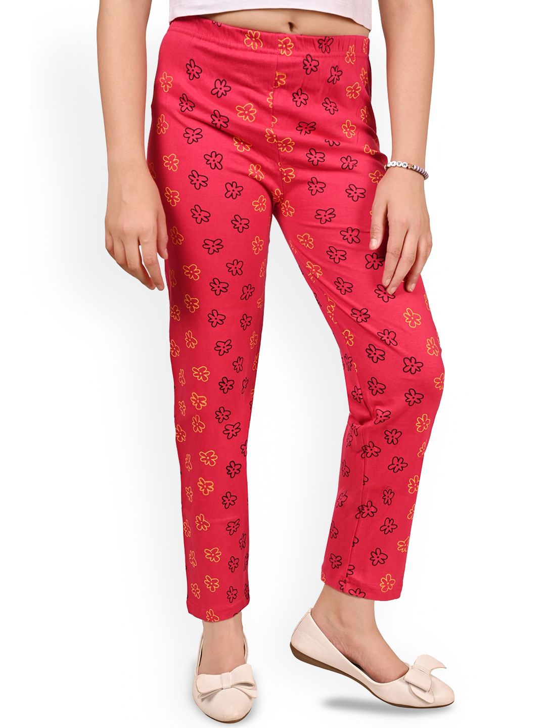 BAESD Girls Printed Cotton Lounge Pants-picture-26