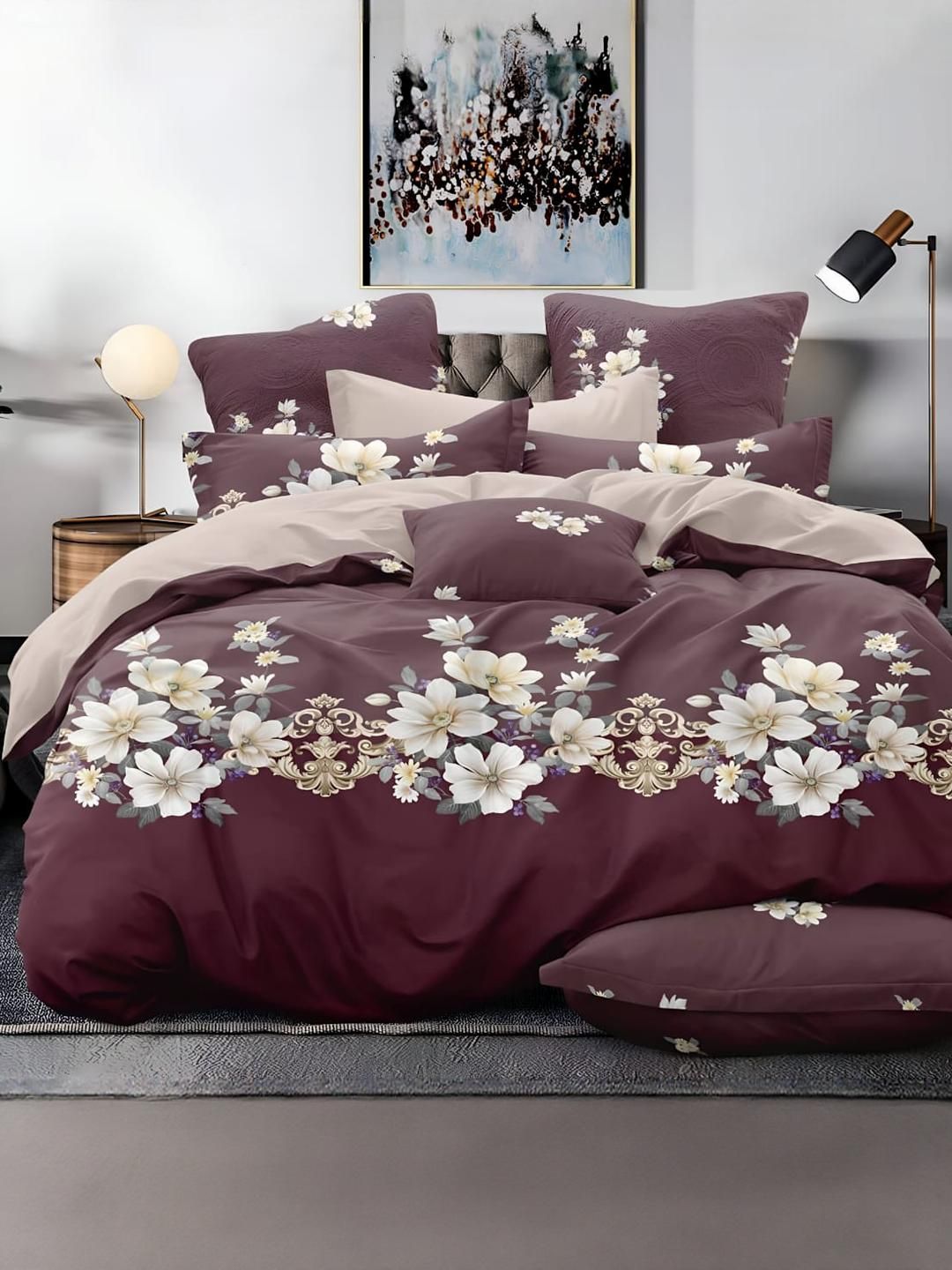 WELLNEST Microfiber Fitted King Bedsheets-image-8