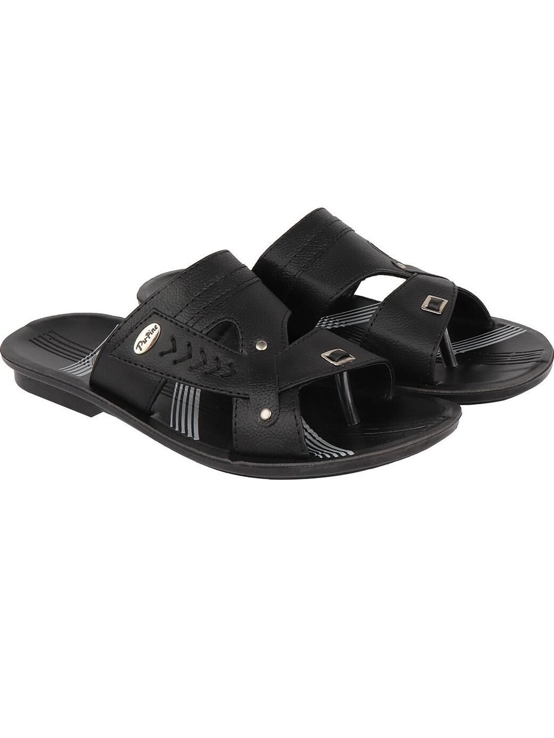 PU-PINE Men Open Toe Slip-On Sandals-picture-24