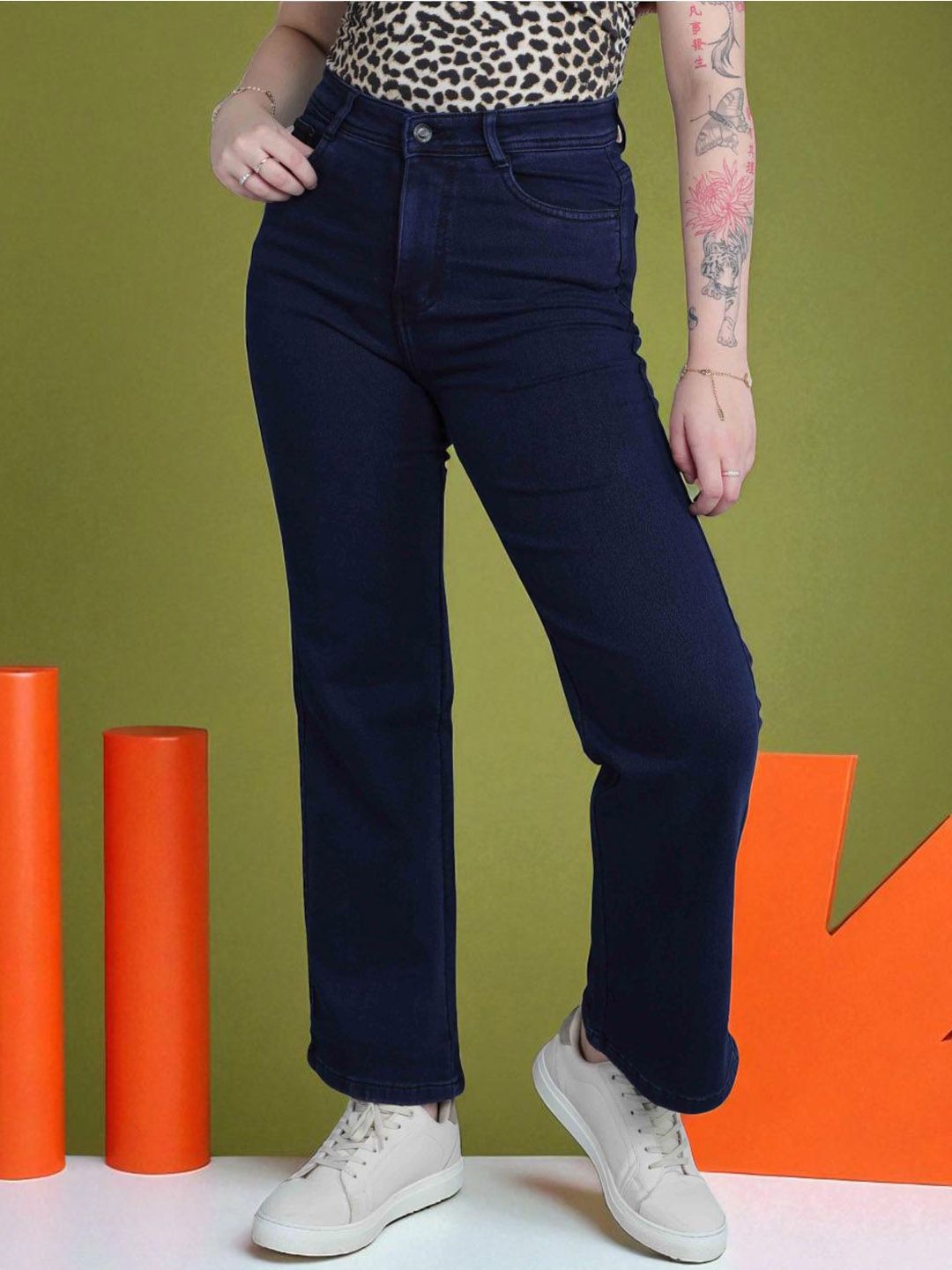 FIREAGE Women Bootilicious Bootcut High-Rise Stretchable Jeans-picture-17