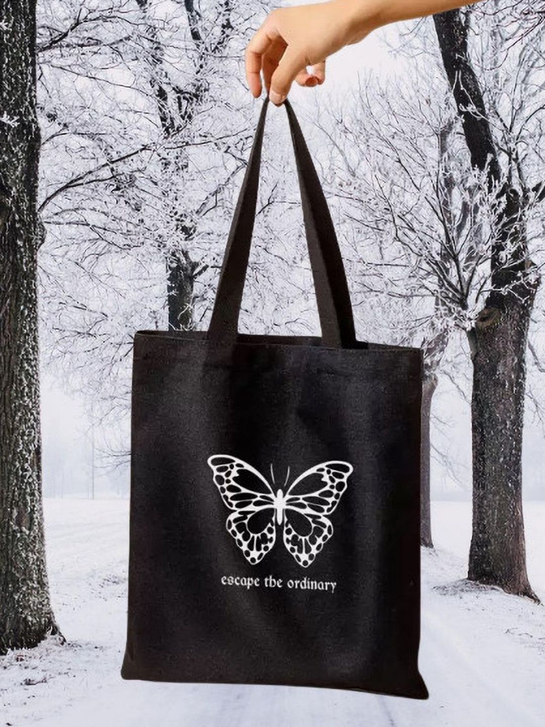 the sack co Printed Oversized Graphic Printed Tote Bag-image-36