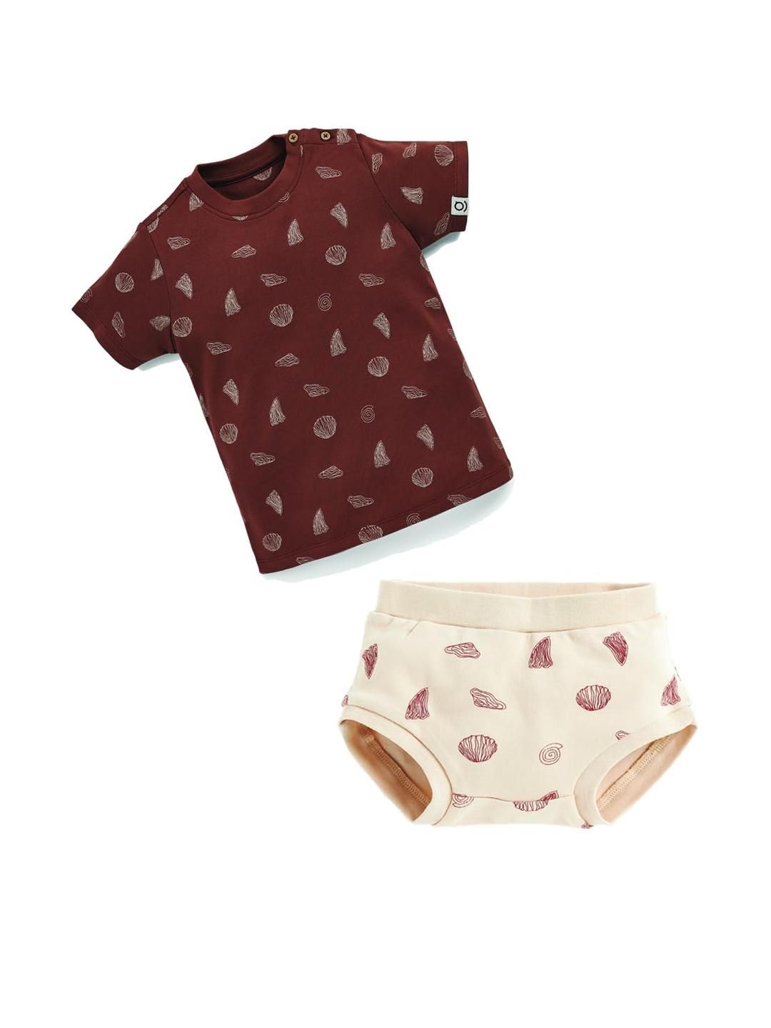 SPROG COLLECTION Kids-Unisex Blue Pure Cotton Clothing Set-picture-23