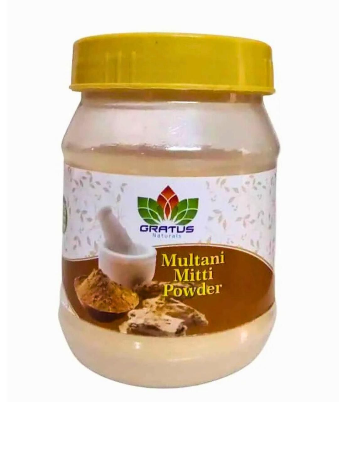 Gratus Naturals 200g Multani Mitti Bath Powder Help to Clean Dead Skin-picture-27