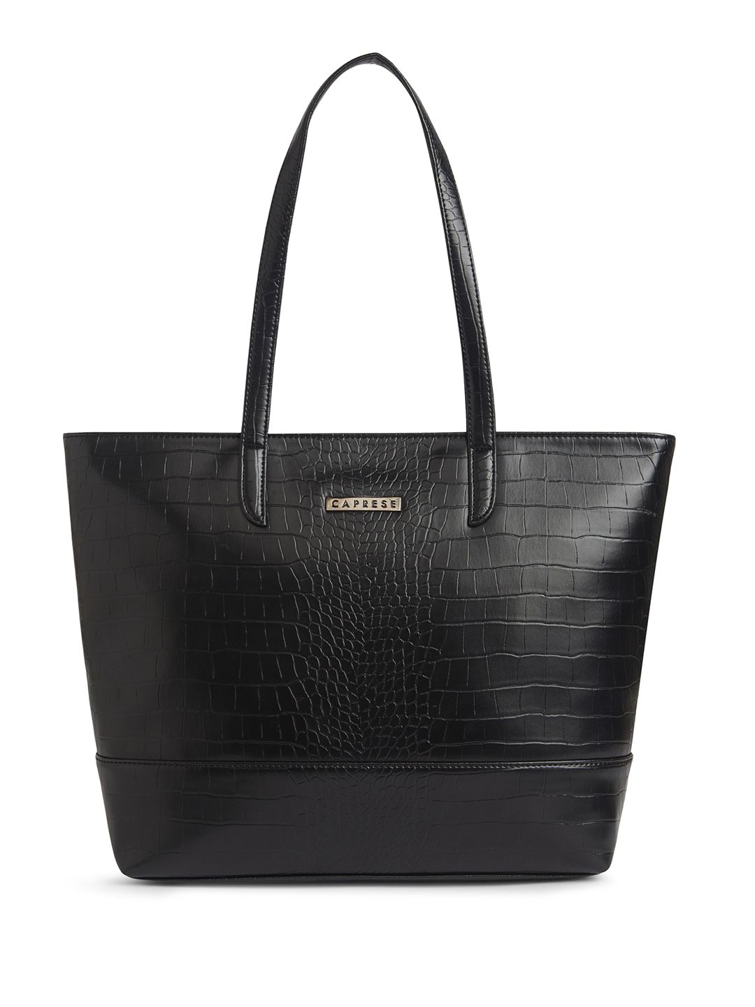 Caprese Animal Textured Structured 13-Inch Laptop Shoulder Bag-picture-24
