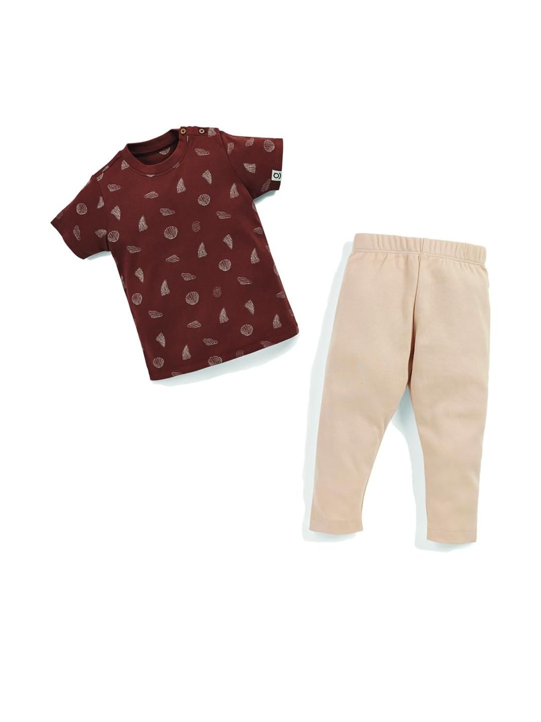 SPROG COLLECTION Kids-Unisex Blue Pure Cotton Clothing Set-picture-27