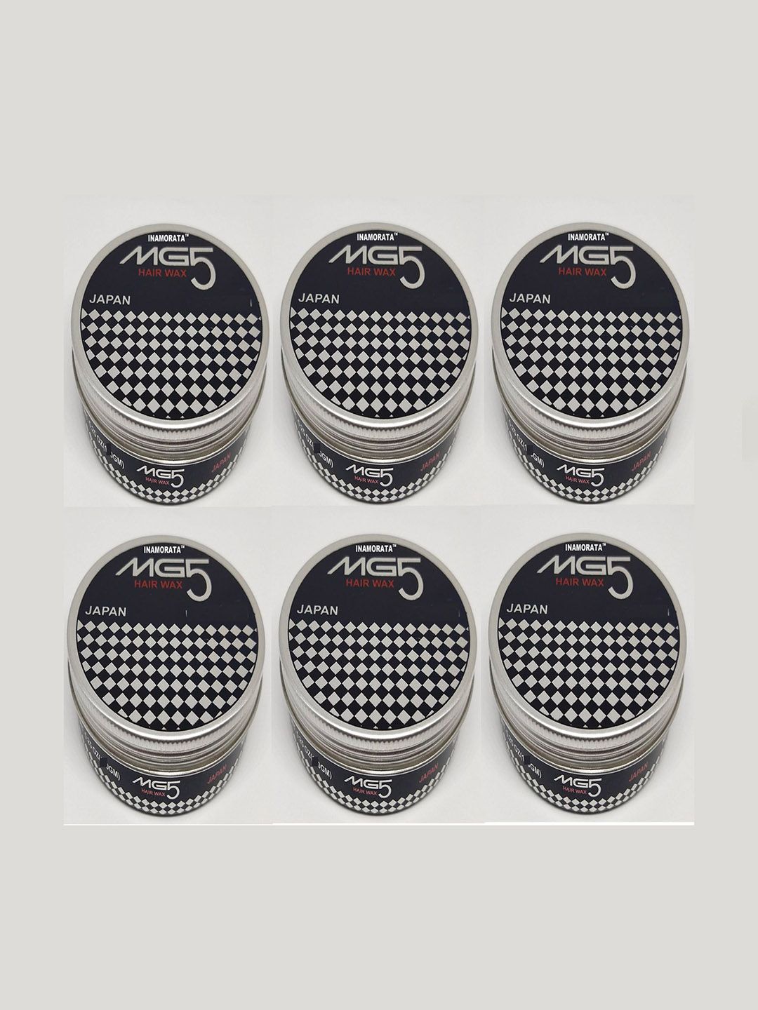 INAMORATA Set Of 6 MG5 Long Lasting Hair Styling Wax - 150 g Each