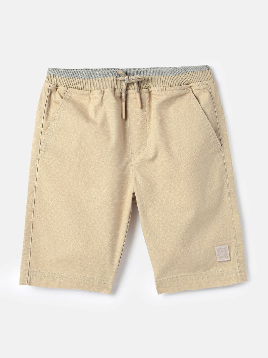 United Colors of Benetton Boys Pure Cotton Mid-Rise Shorts-picture-31