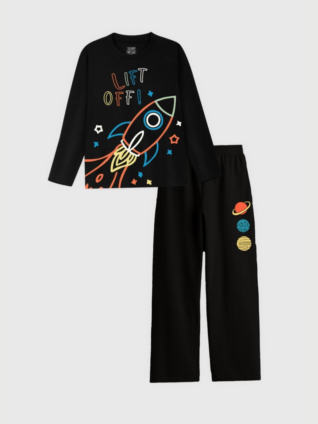 Nap Chief Unisex Kids Printed Night suit-picture-14