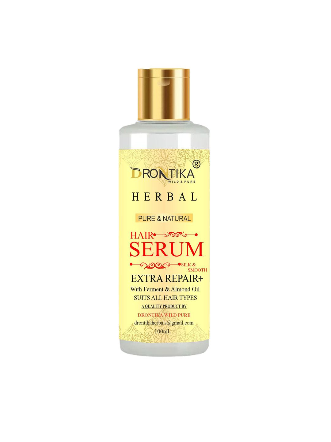 DRONTIKA Herbal Hair Serum With Almond Oil - 100 ml-picture-0