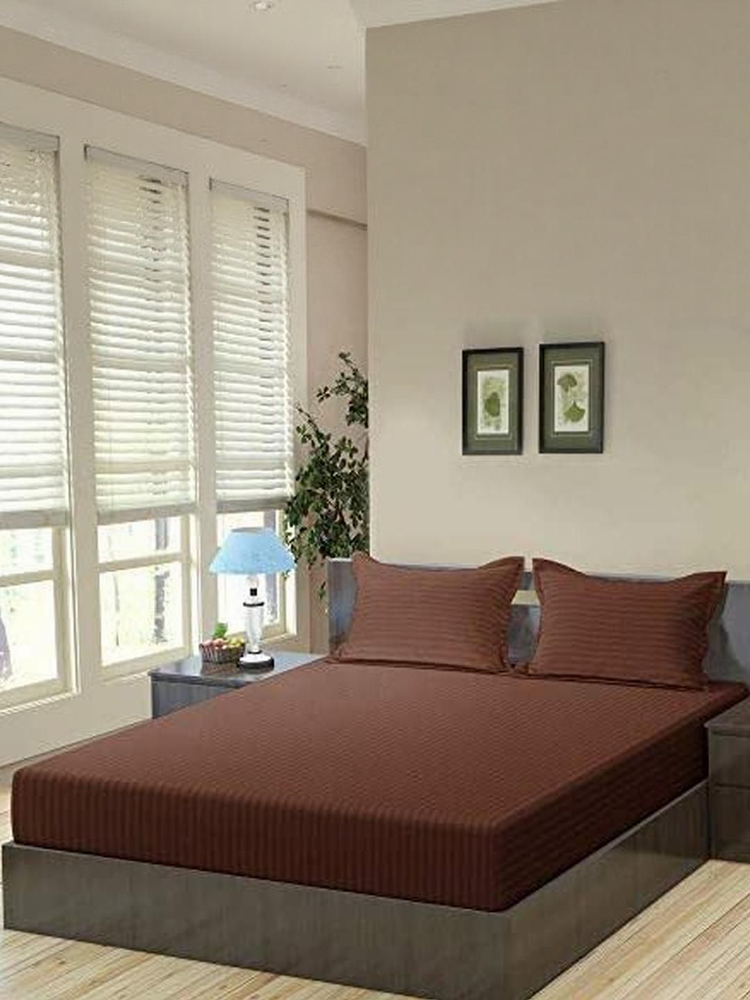WELLNEST Microfiber Fitted Queen Bedsheets-picture-42
