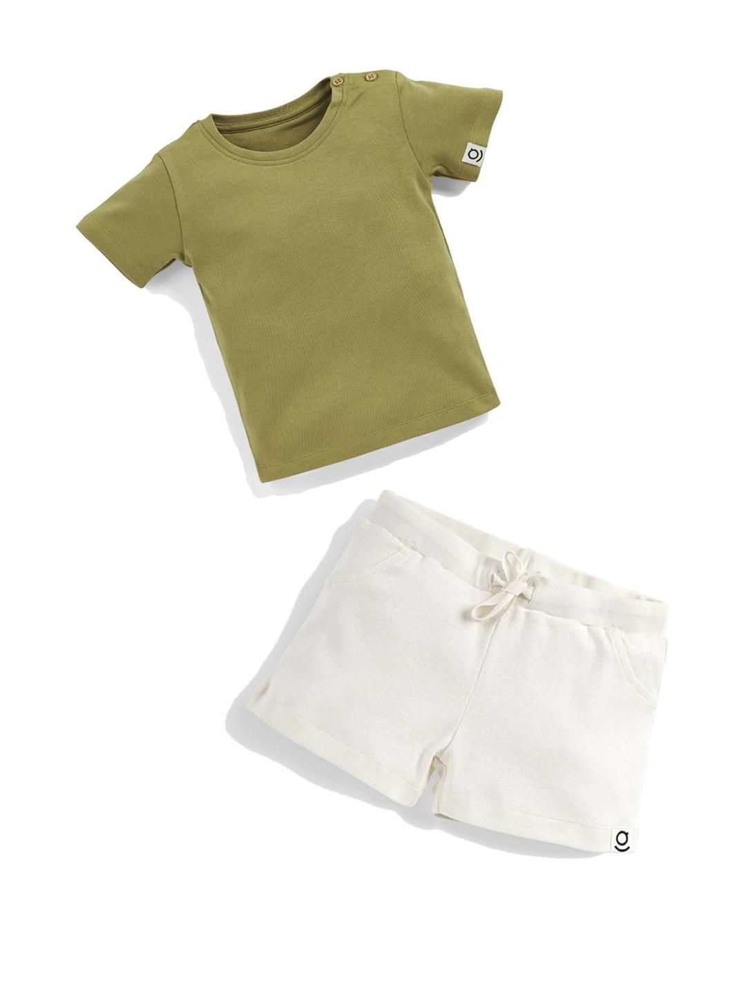 SPROG COLLECTION Kids-Unisex Brown Pure Cotton Clothing Set-picture-12