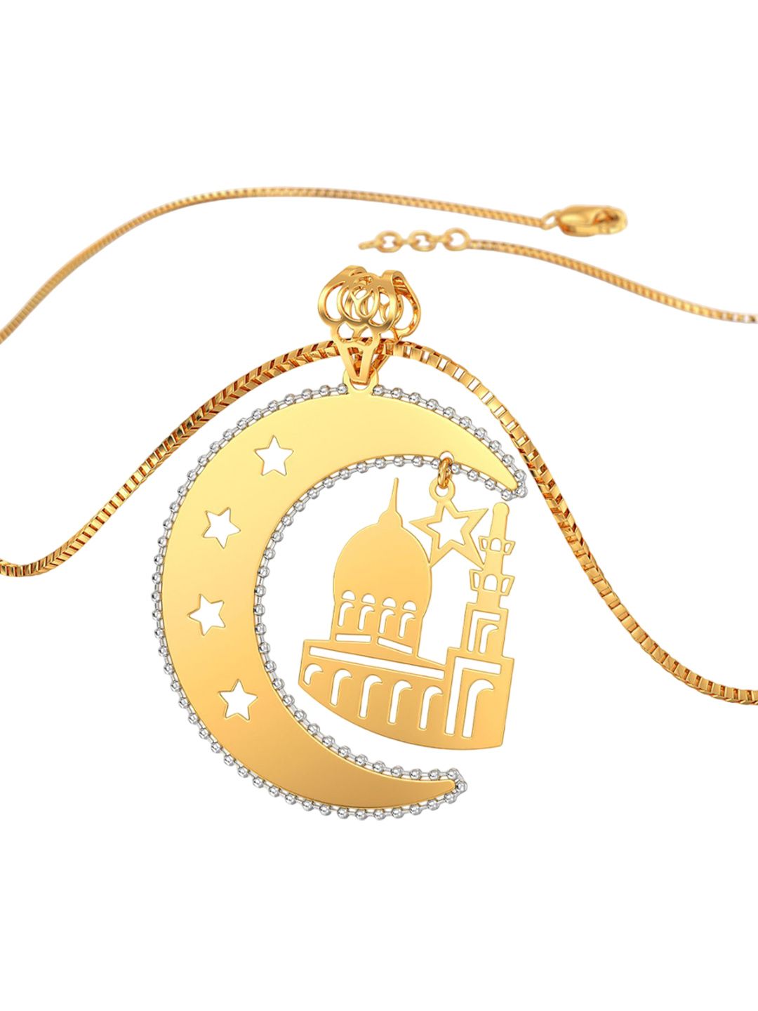 Joyalukkas 22KT Gold Religious Pendant - 2.553 g-picture-22