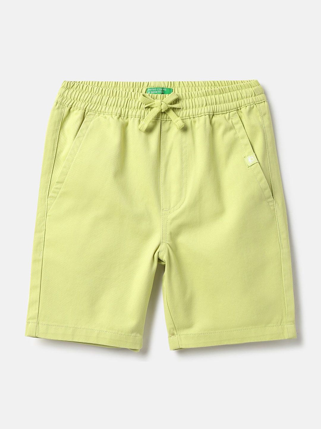 United Colors of Benetton Boys Regular Fit Mid-Rise Cotton Shorts-picture-23