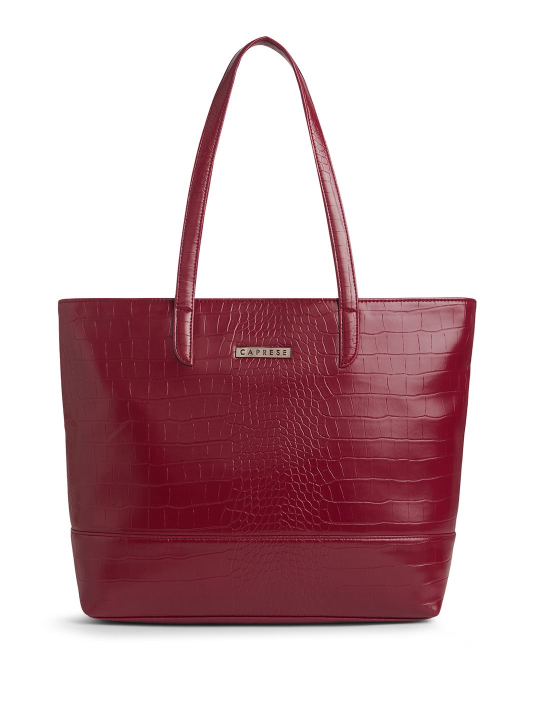 Caprese Animal Textured Structured Shoulder Bag-picture-23