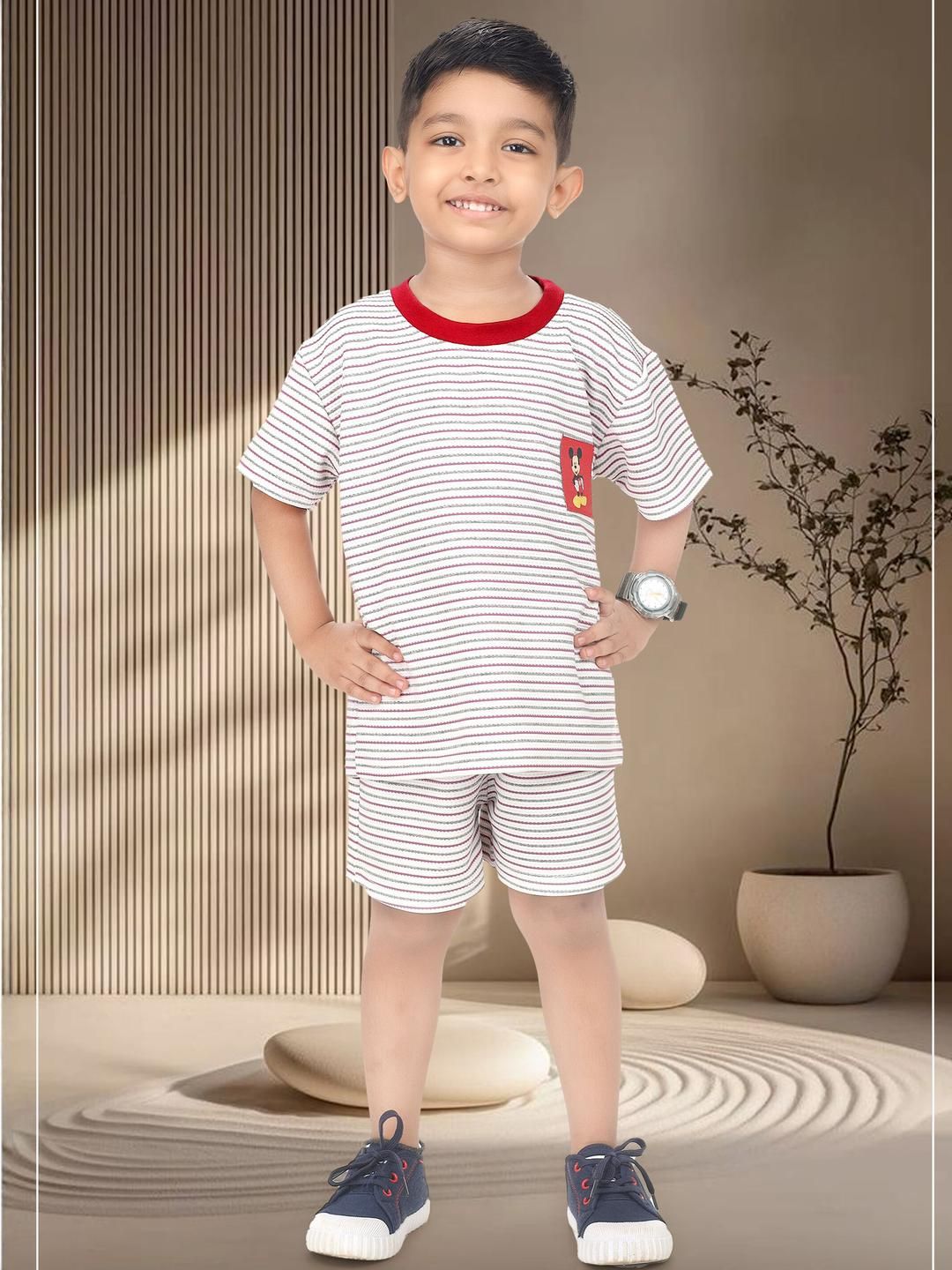 Smuktar garments Boys Multicoloured Cotton Blend Clothing Set-picture-56