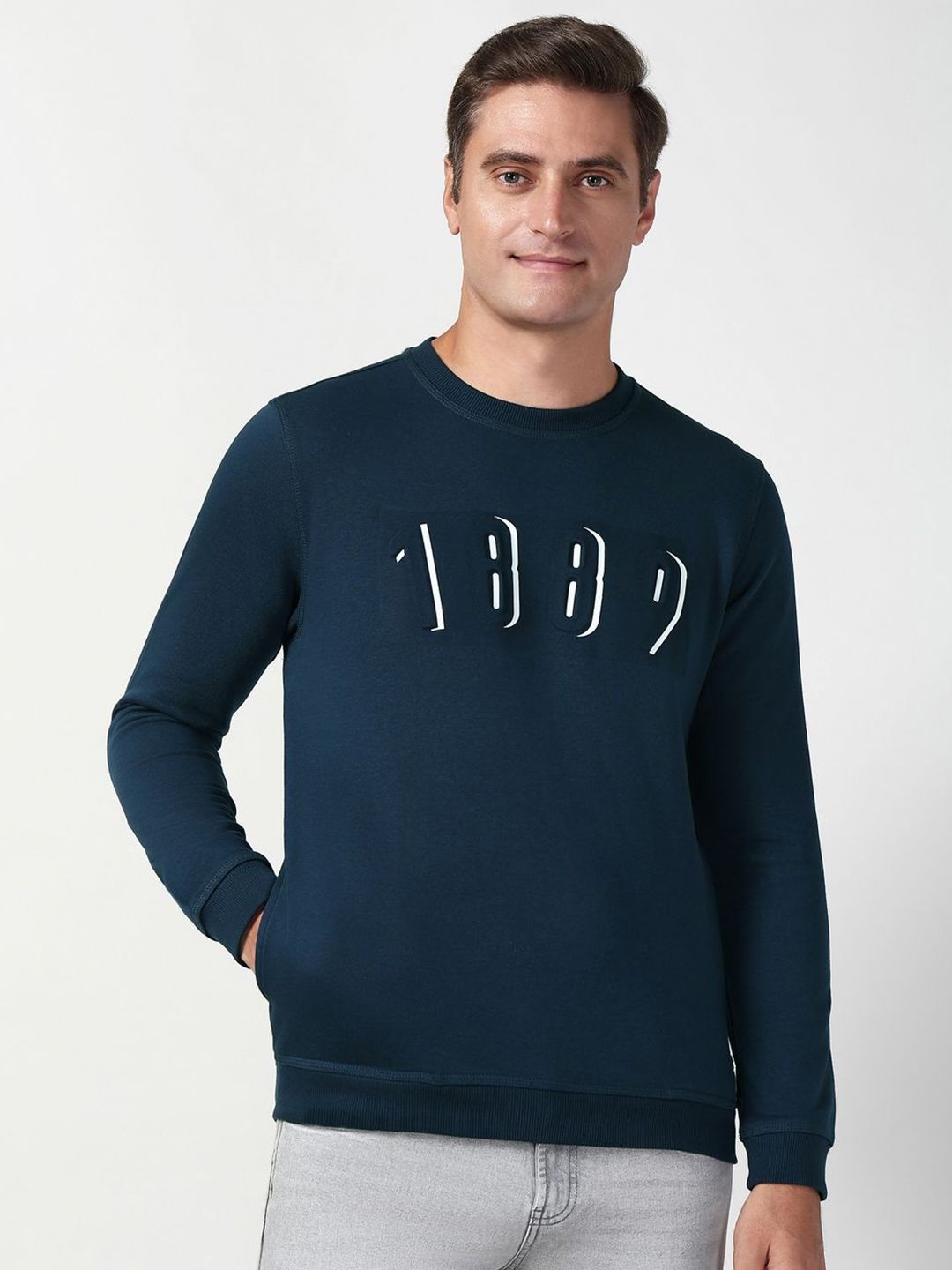 Peter England Casuals Men Printed Sweatshirt-picture-24