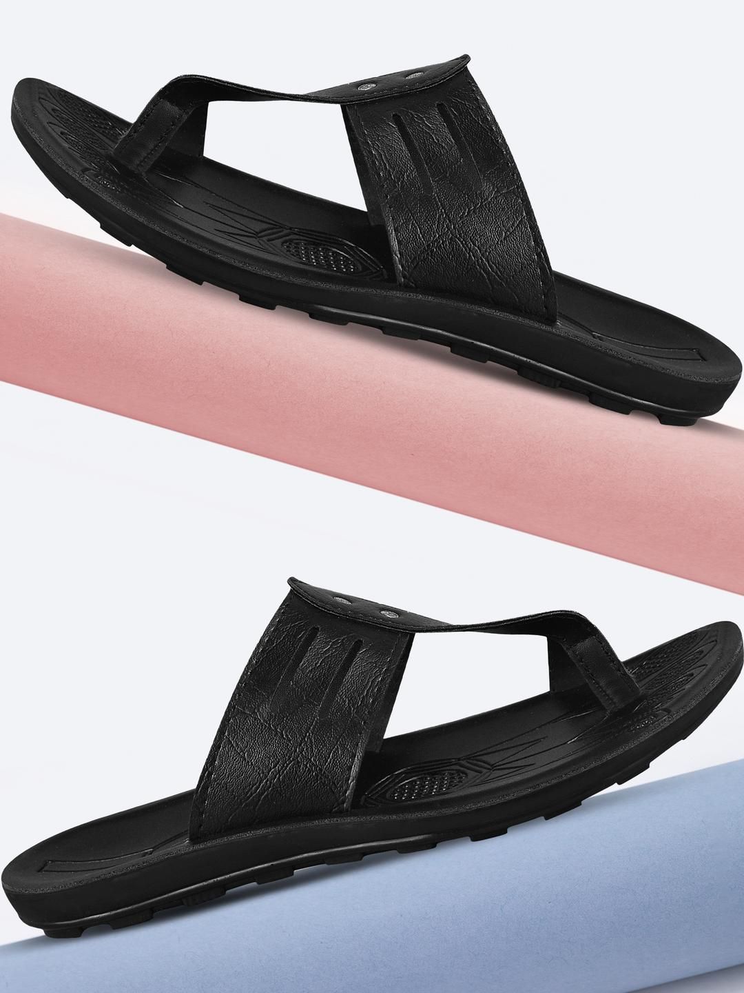 PU-PINE Men One Toe Slip-On Sandals-picture-16