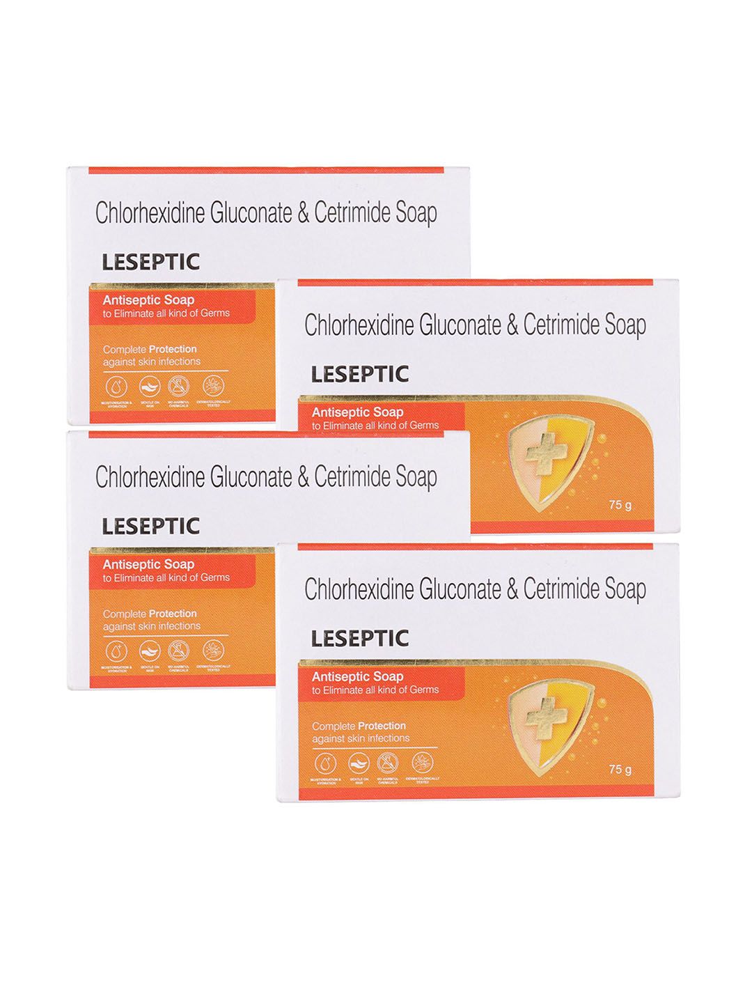 Leeford Set Of 4 Leseptic Antiseptic Soap 75 g Each-picture-18
