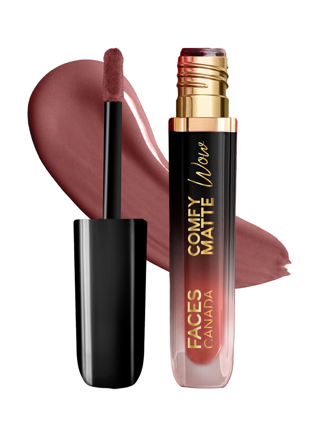 FACES CANADA Comfy Matte Wow Liquid Lipstick - 3.8 ml - Tea Rose 12-image-3
