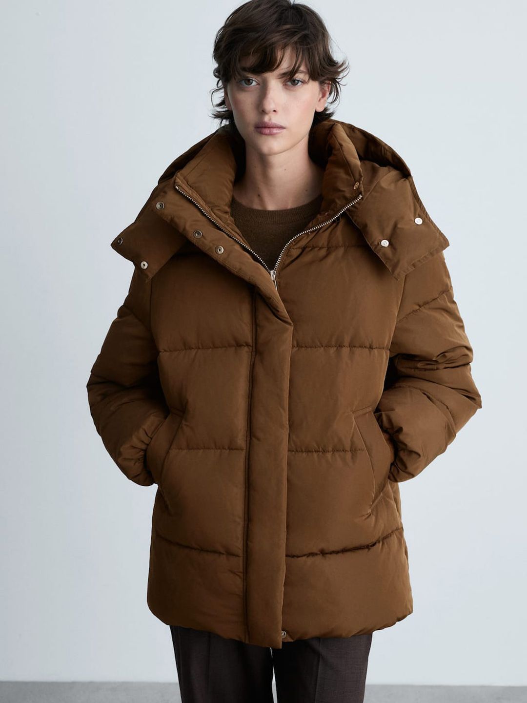 MANGO Hooded Longline Puffer Jacket-picture-39
