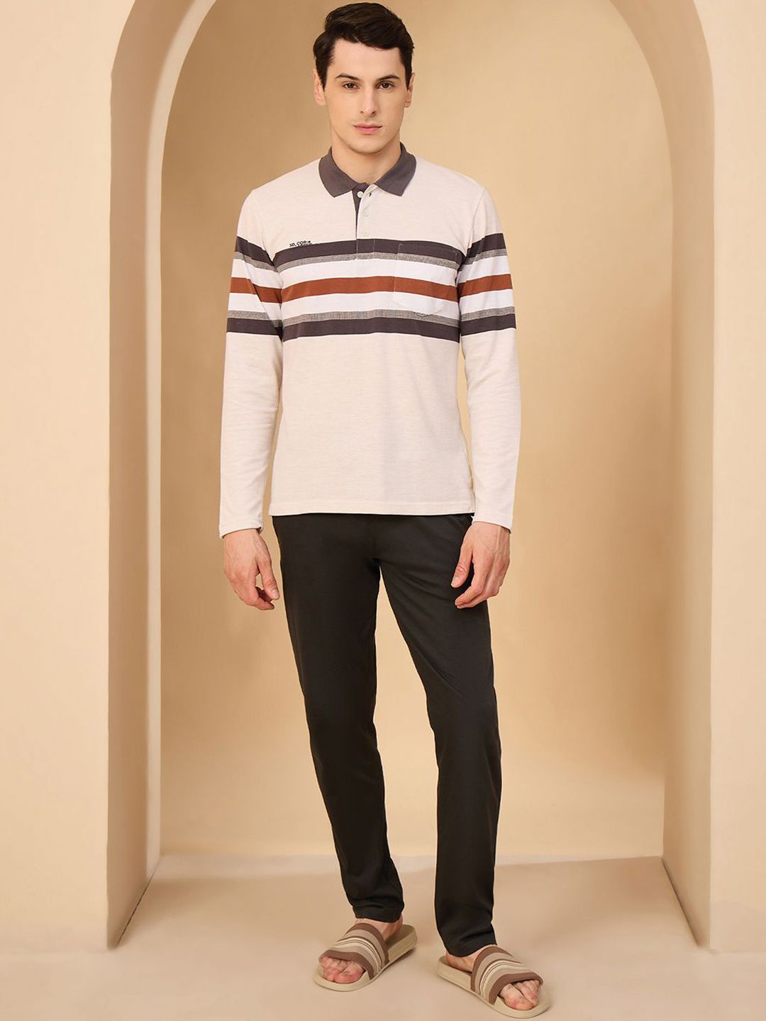 Sweet Dreams Men Striped Night suit-picture-43