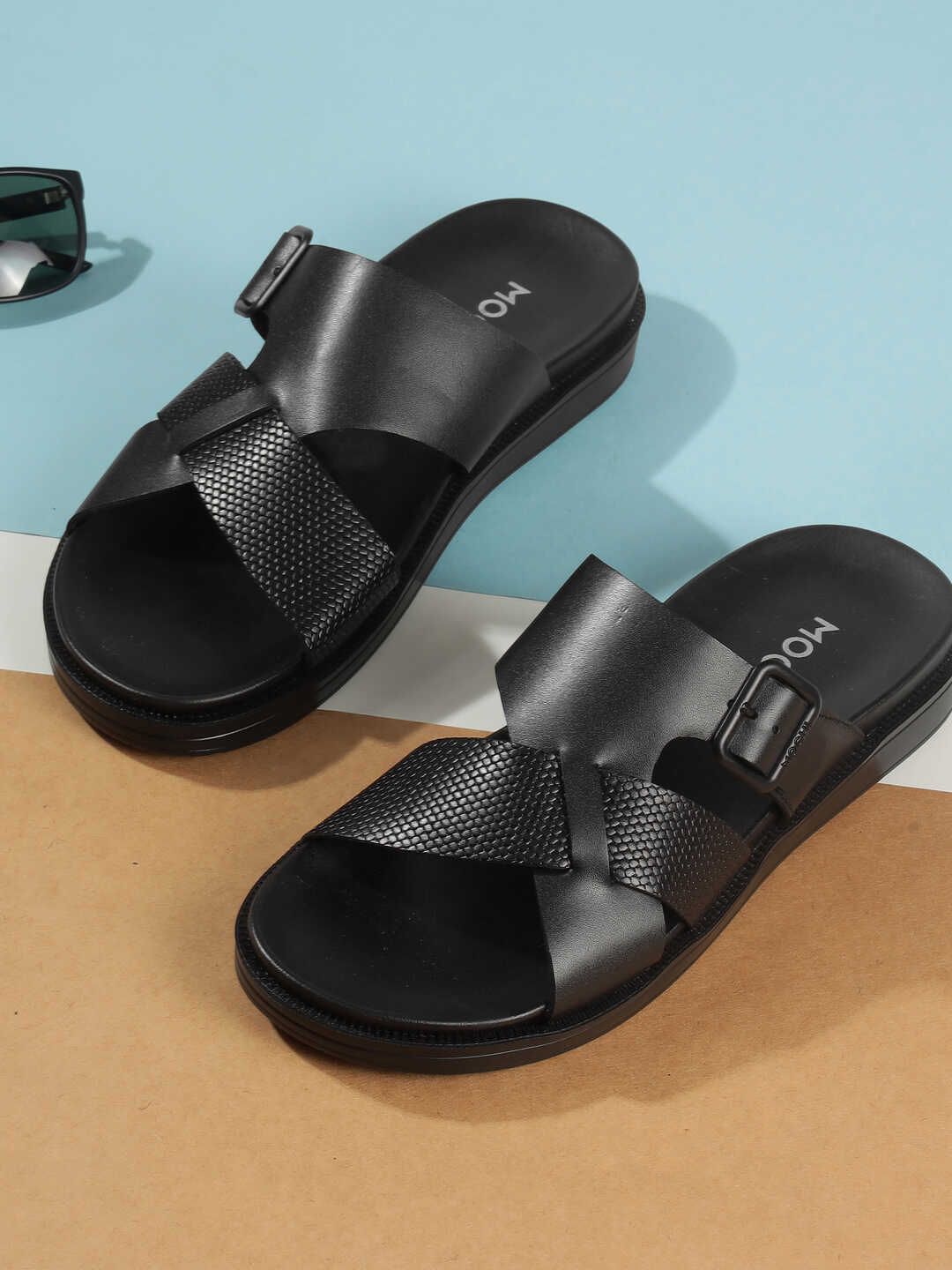 Mochi Men Leather Comfort Sandals-picture-32