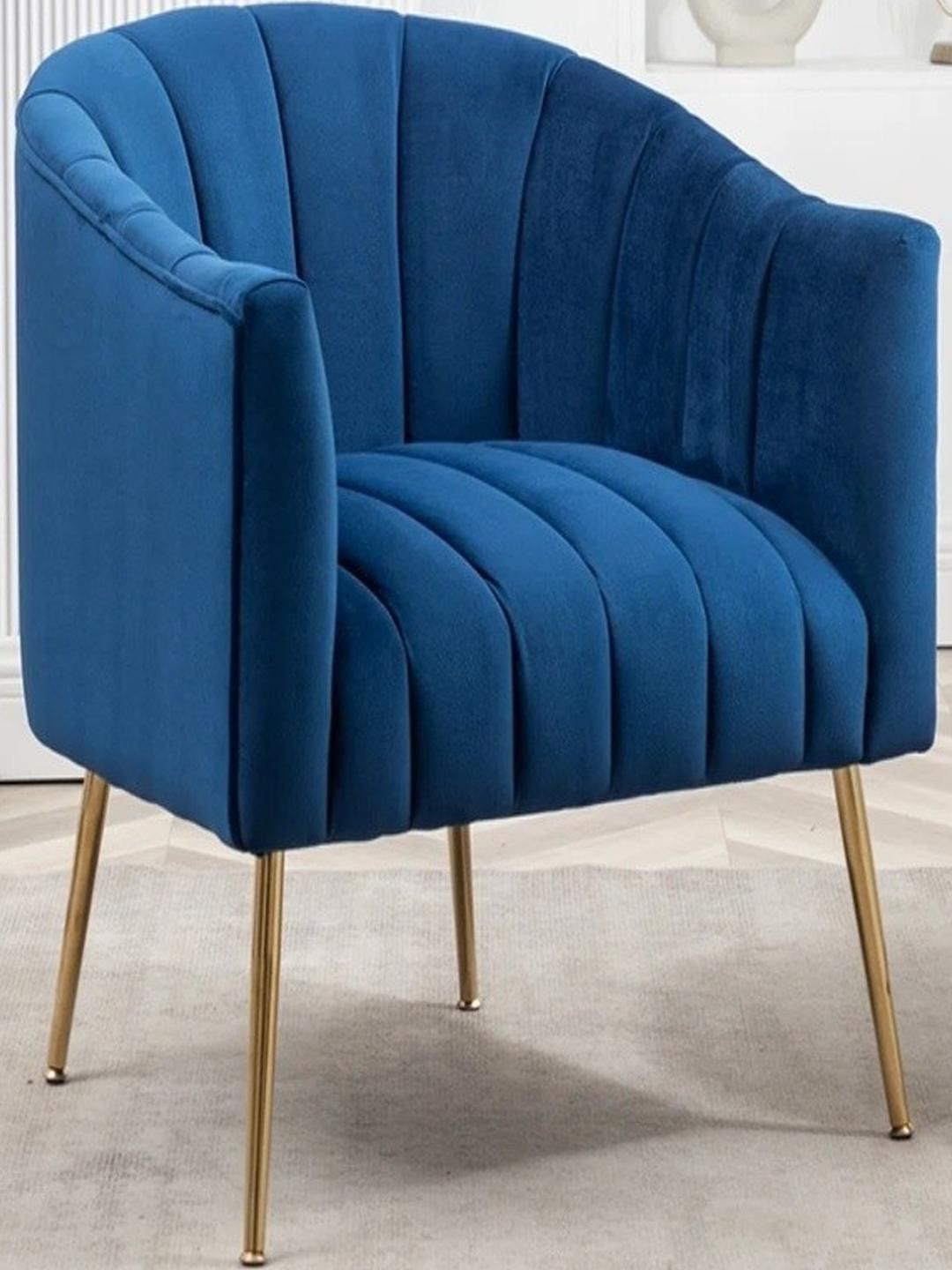 DOE BUCK Blue Jella Accent Chair