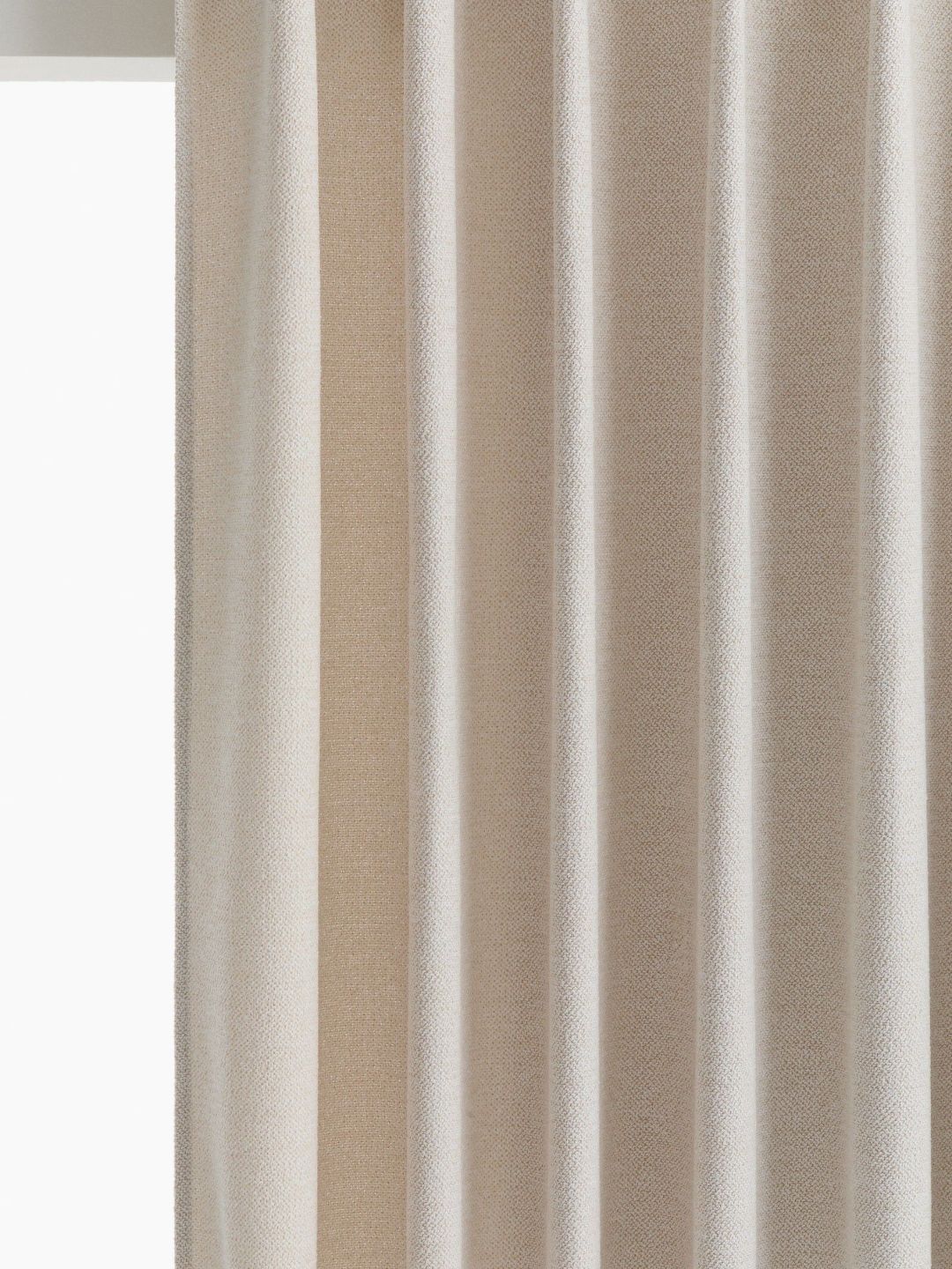 H&M Beige 2-Pack Boucl Curtain Lengths-picture-39