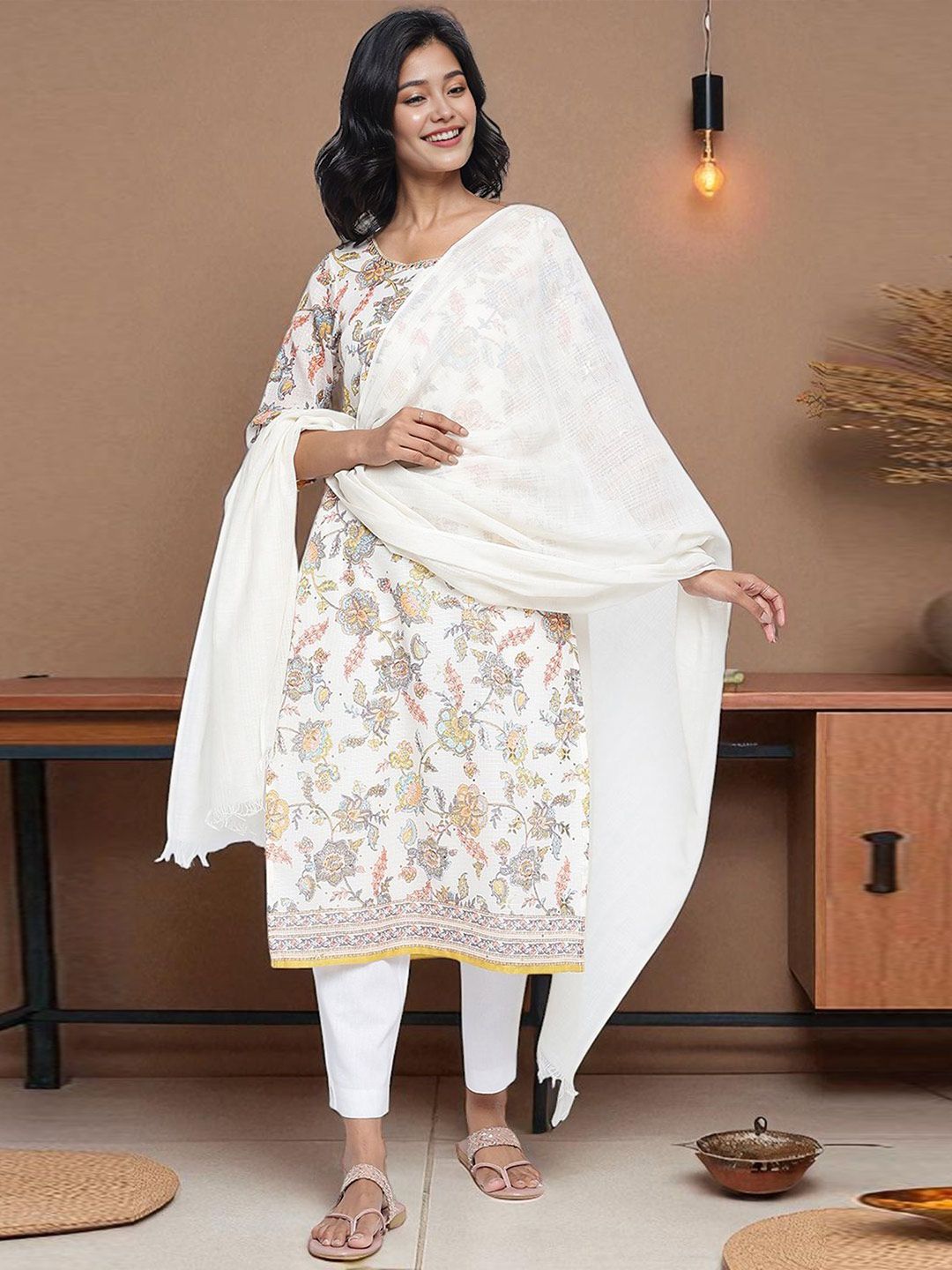 AURELIA Pure Cotton Dupatta-image-40