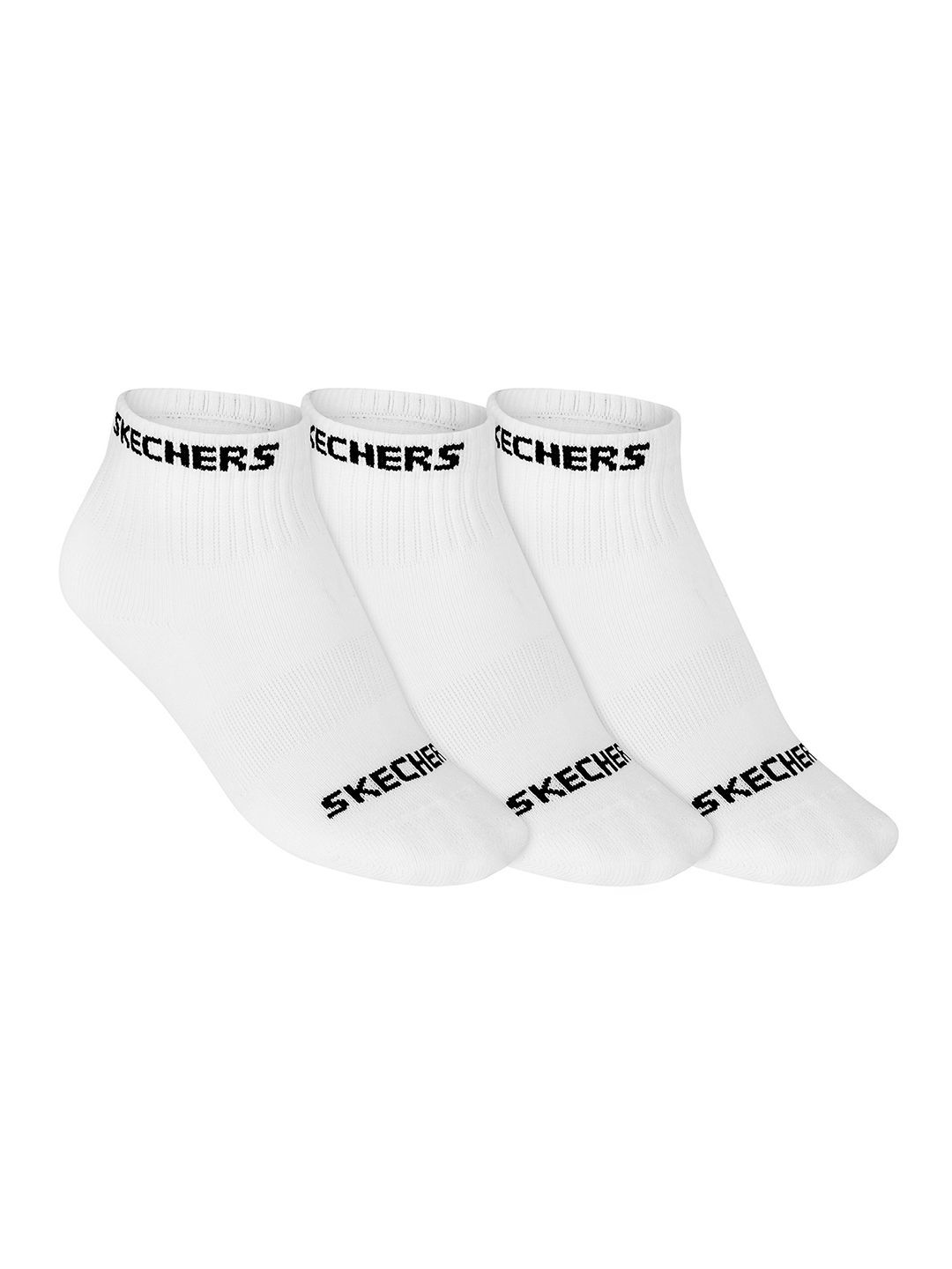 Skechers 3 Pack Of Kids Half Terry Ankle Socks