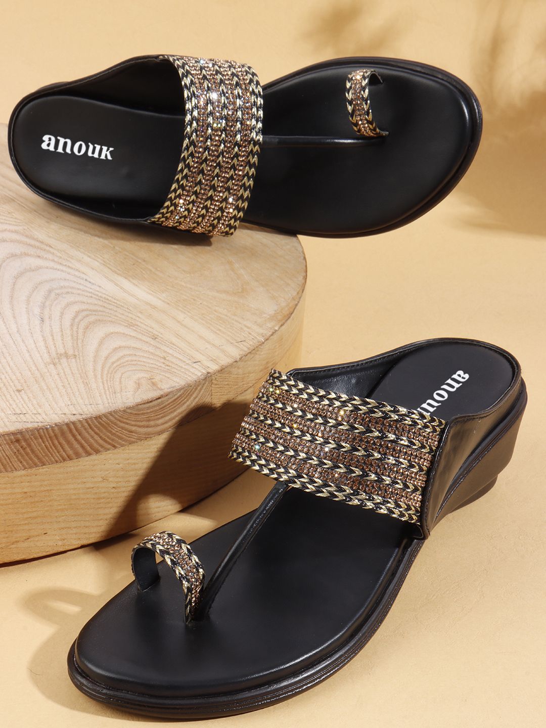 Anouk Women Block Sandals-image-4