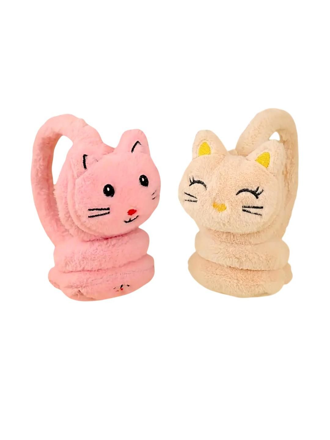 Trubliz Pack Of 4 Kids Cat design Earmuff-picture-49