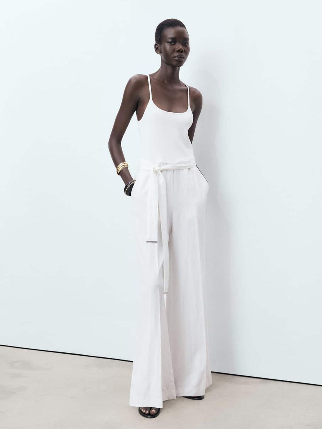 MANGO Belted Basic Jumpsuit-picture-21