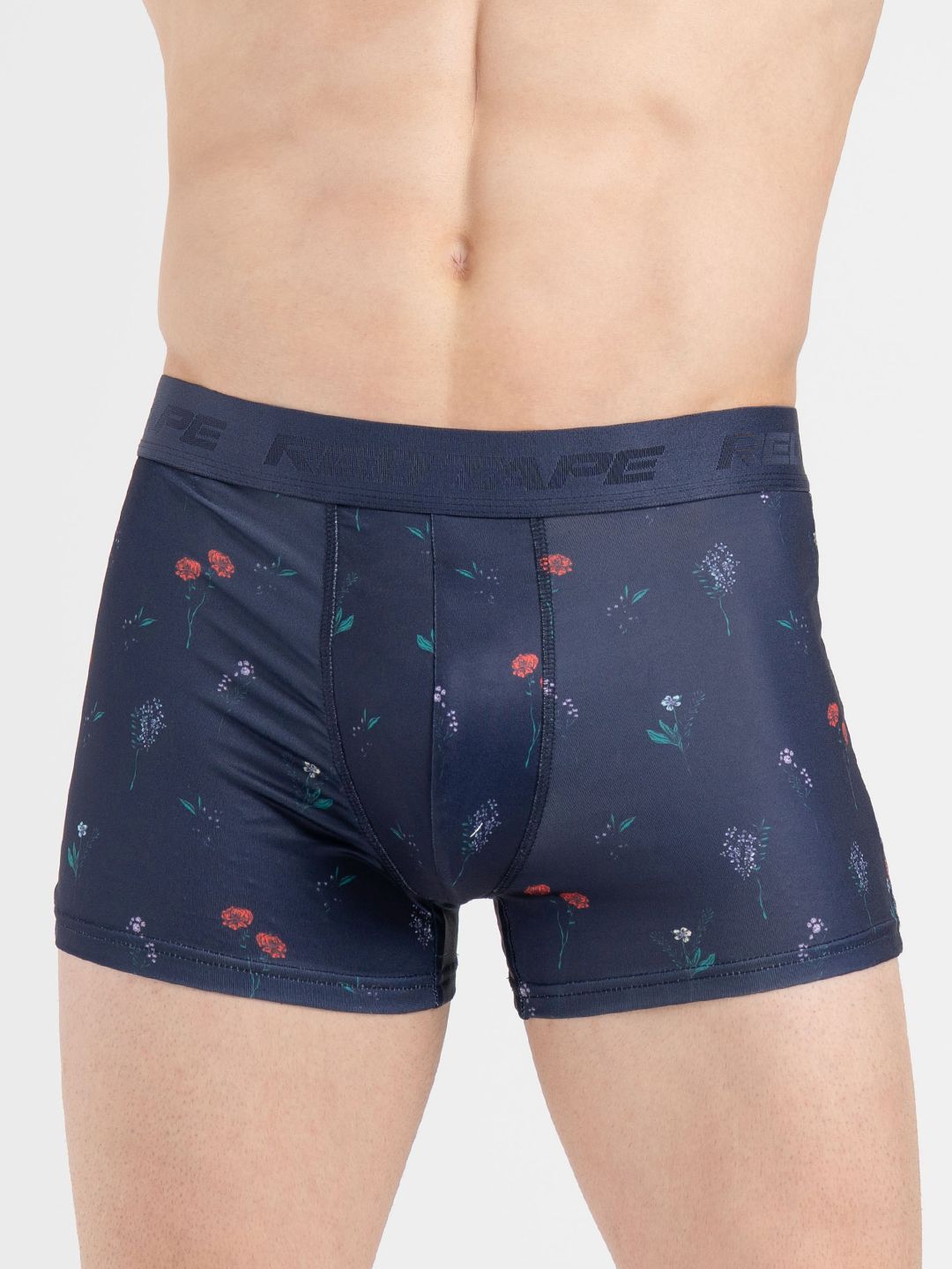 Red Tape Printed Mid-Rise Trunk RUT0077M-L-Black-picture-34
