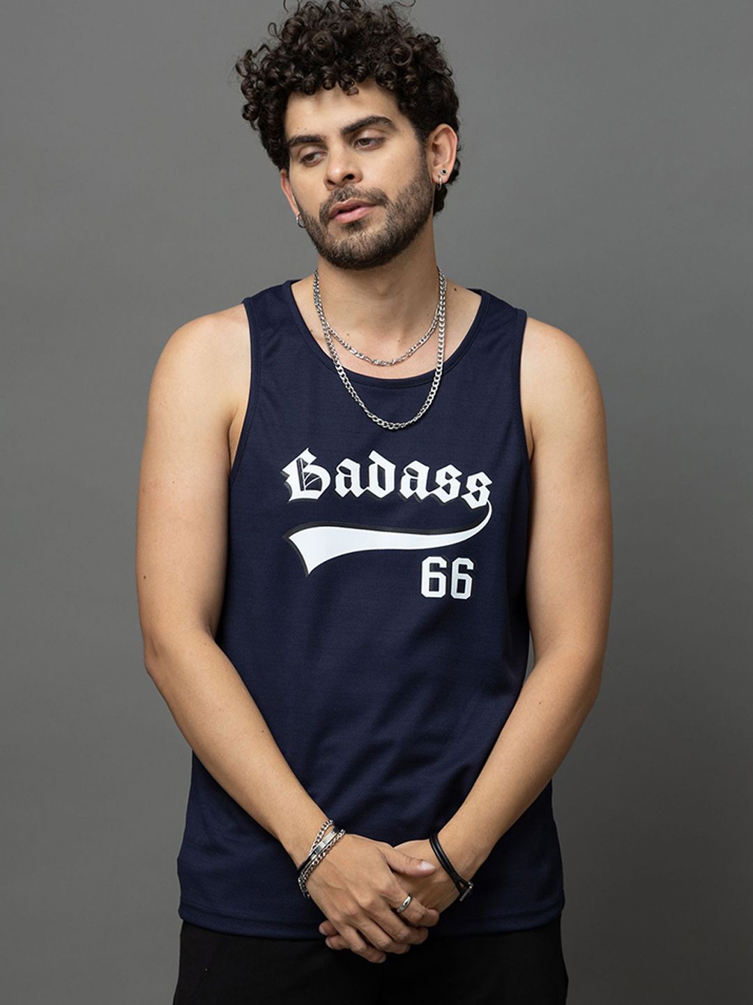 GO DEVIL Badass 66 Printed Round Neck Gym Innerwear Vest GD-M-COORD-0055-1-picture-40
